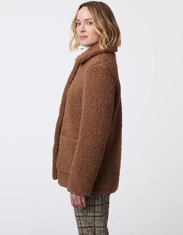 Teddy Vegan Fur Jacket