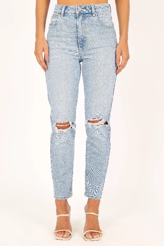 Abrand 94 High Slim Jeans - Gina Rip