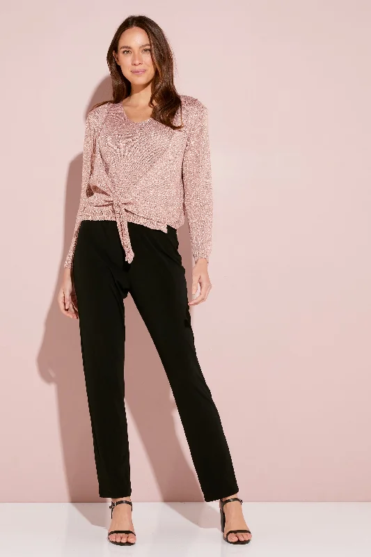 Ballet Bolero Knit - Rose Gold