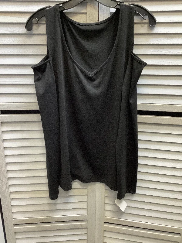 Black Top Long Sleeve Shein, Size Xl