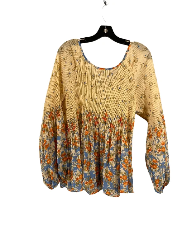 Blouse Long Sleeve By Bobeau  Size: Xl