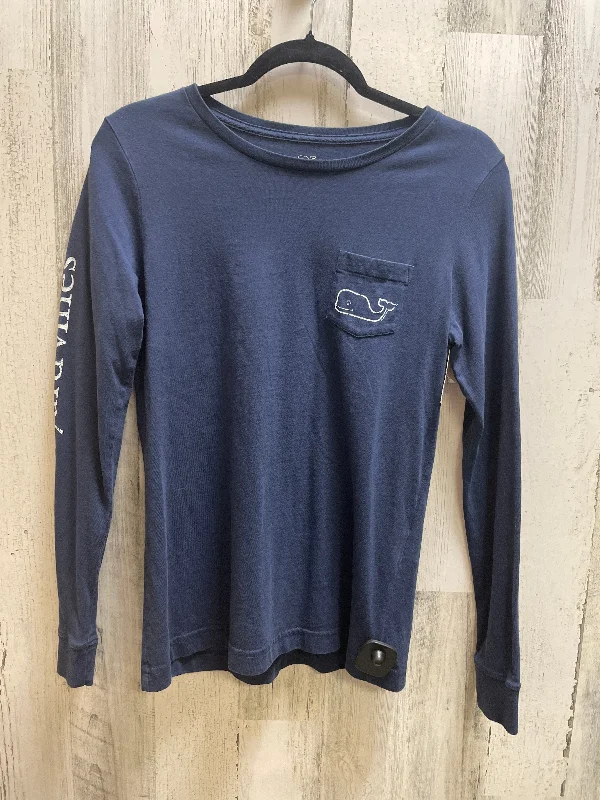 Blue Top Long Sleeve Vineyard Vines, Size Xs