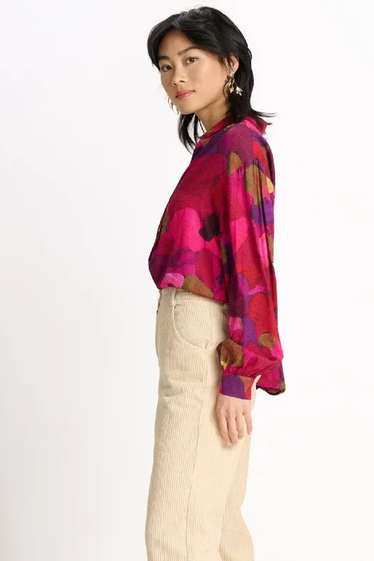 BRUSHWORK BLOUSE - SP7408