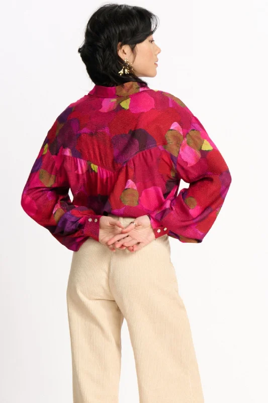 BRUSHWORK BLOUSE - SP7408