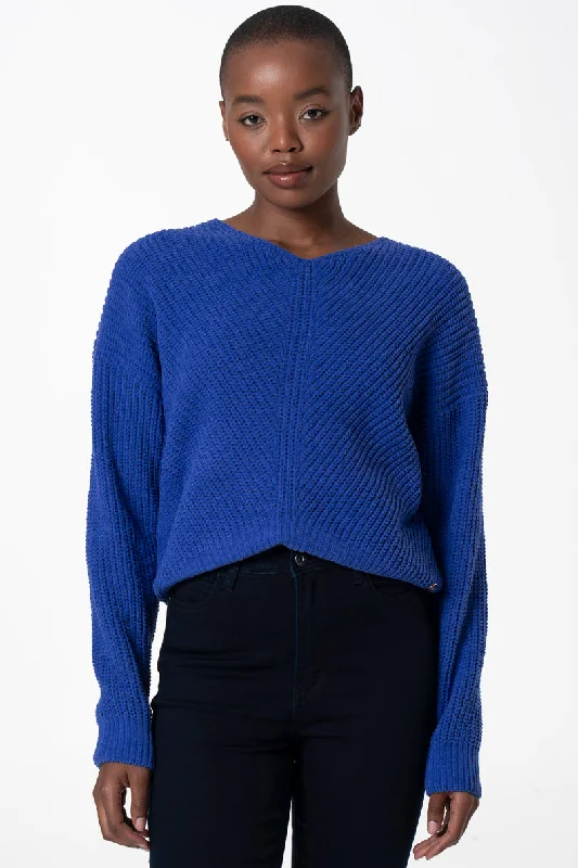 Chenille Jumper _ 145654 _ Blue