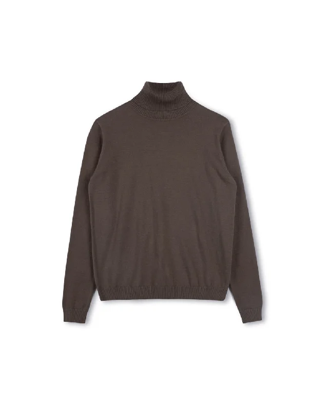 Collective Flat Knit Turtleneck