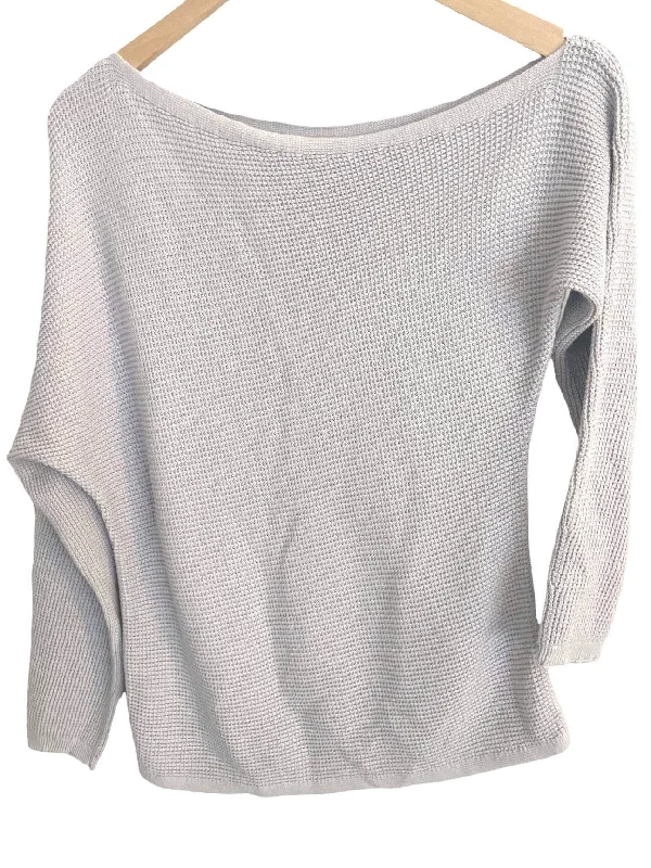 Cool Summer Lavender Asymmetrical Sweater