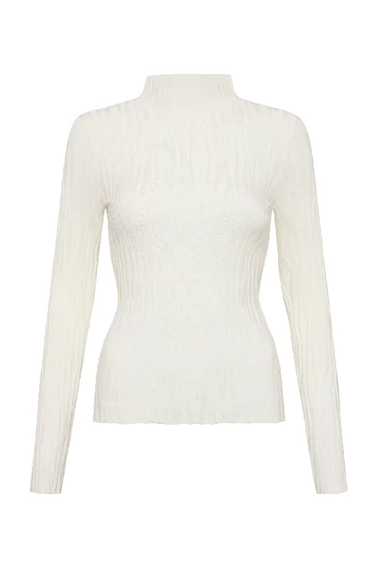 Evie Textured Knit Top