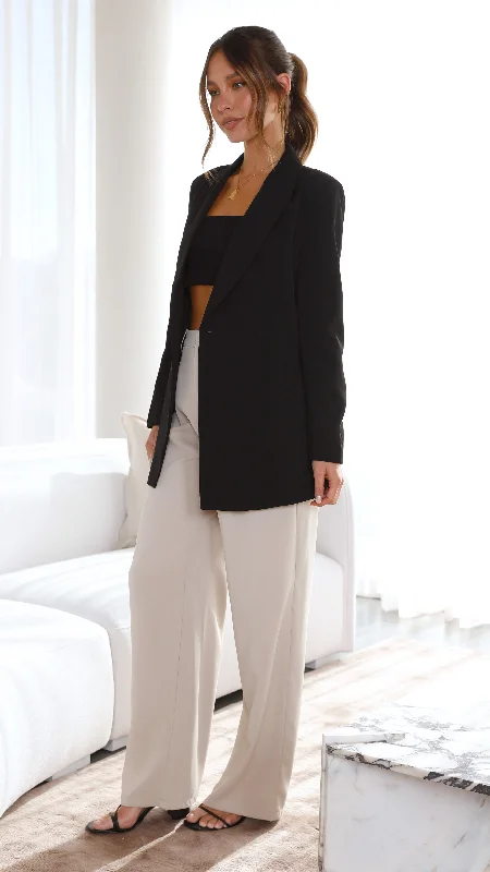 Hada Blazer - Black