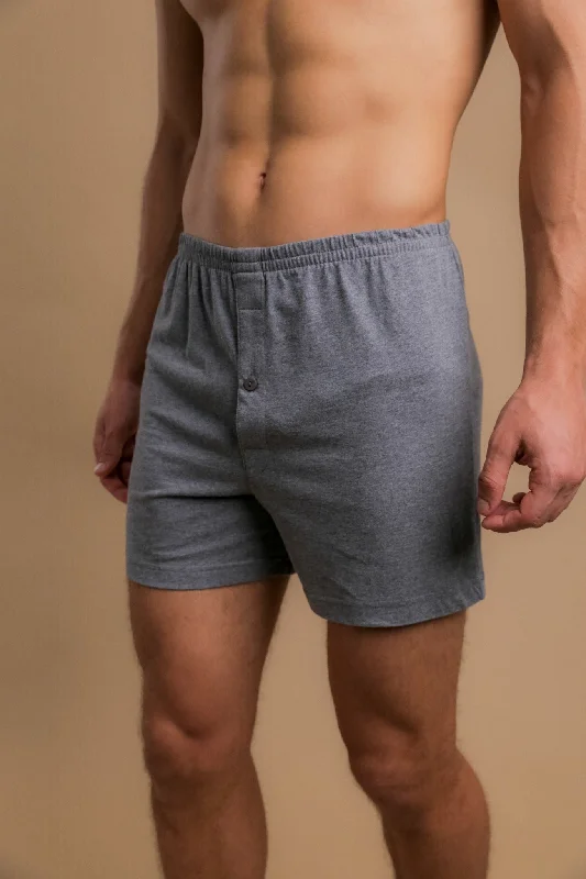 Men's Elasticized Loose Boxer Shorts