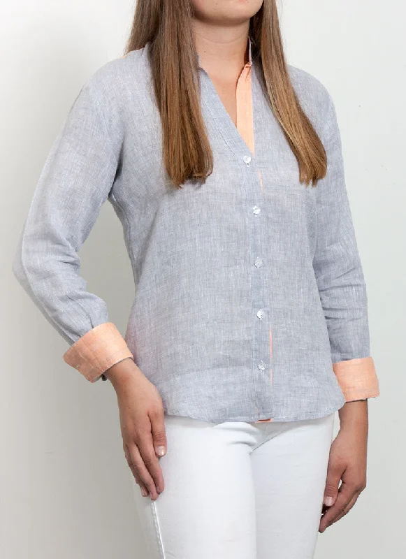 Made in Italy - Linen Gianna Blouse