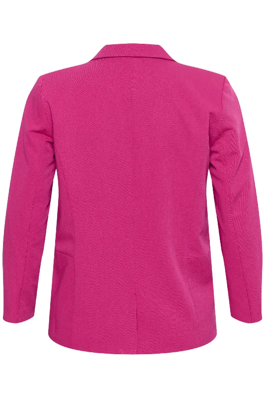 Kaffe Curve Sakira Blazer in Fuchsia