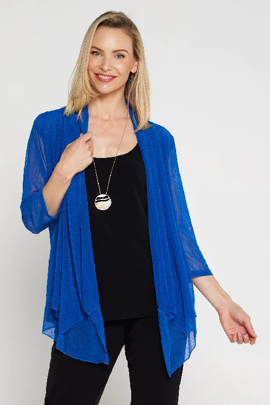 Kataleya Mesh Jacket - Royal Blue