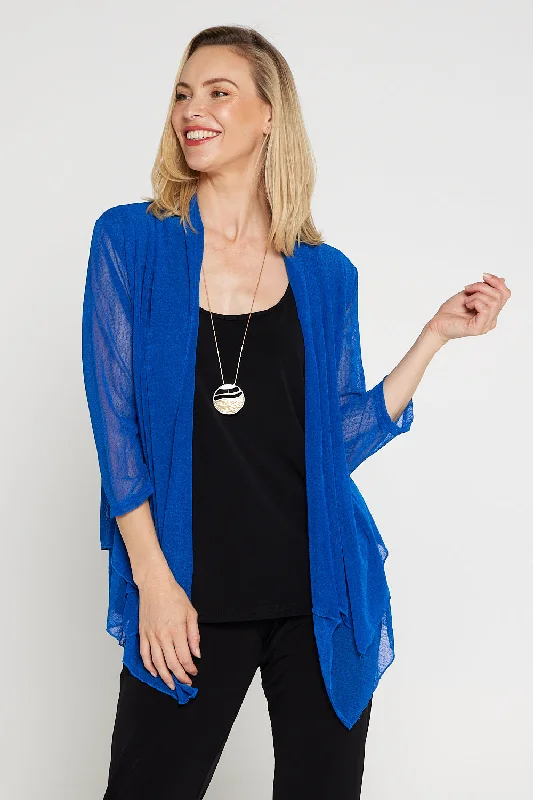 Kataleya Mesh Jacket - Royal Blue