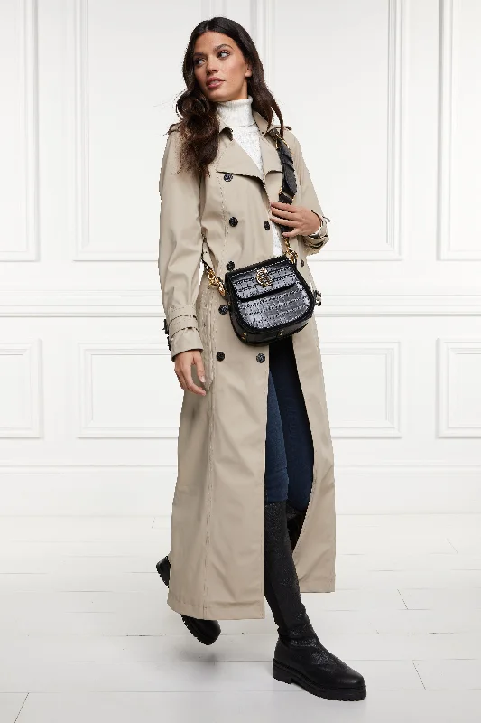 Full Length Kendal Waterproof Trench Coat (Stone)