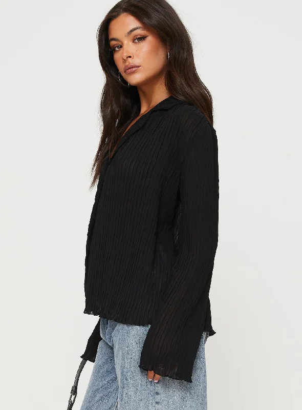 Selma Shirt Black