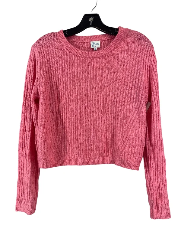 Sweater By Blue Rain In Pink, Size: M