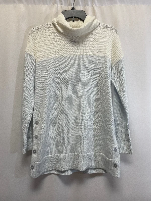 Sweater By Tahari By Arthur Levine In Blue, Size: S