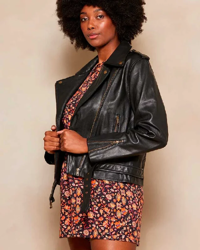 Tigerlily Velda Leather Jacket