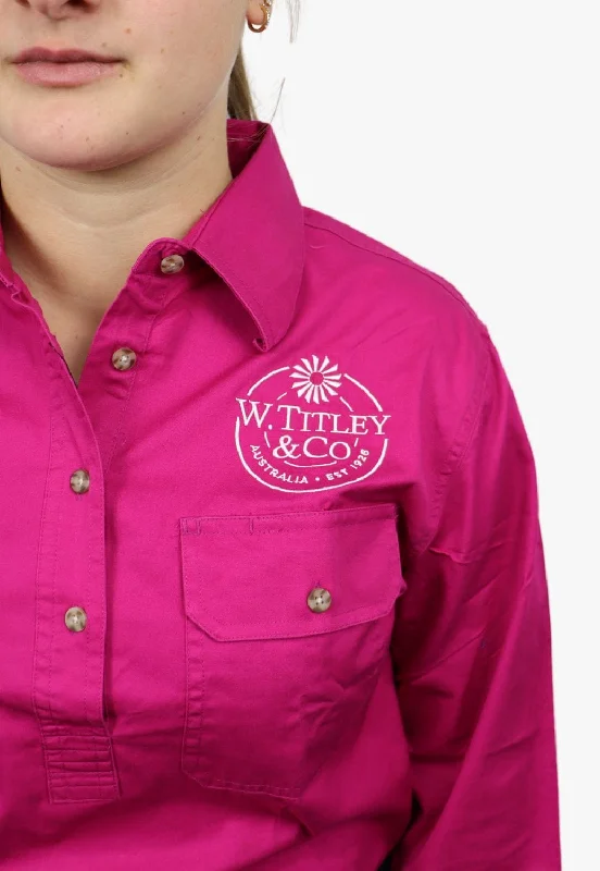 W. Titley & Co Womens Closed Front Work Shirt