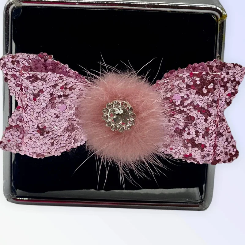 Glamoratzzi Pom Pom Hair Barrettes from Bark 5th Avenue