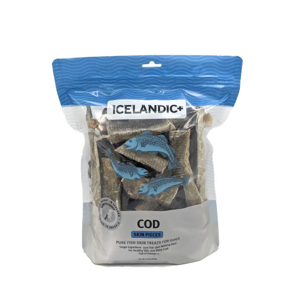 Icelandic Cod Skin Pieces - 226g