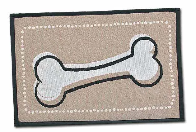 Loving Pets Fashion Mat - Coastal Bone