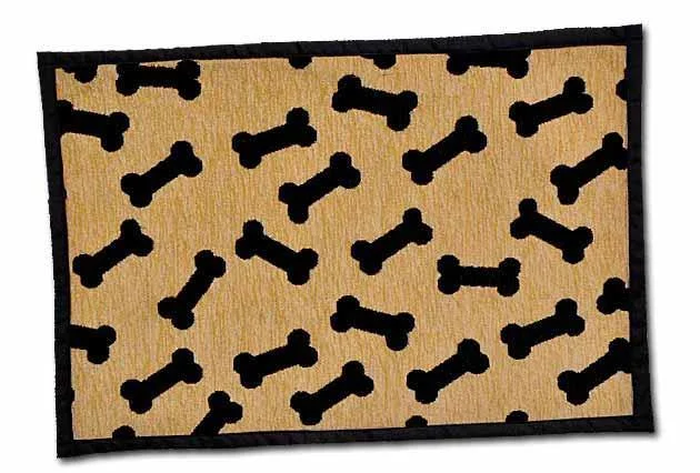 Loving Pets Fashion Mat - Dancing Bones