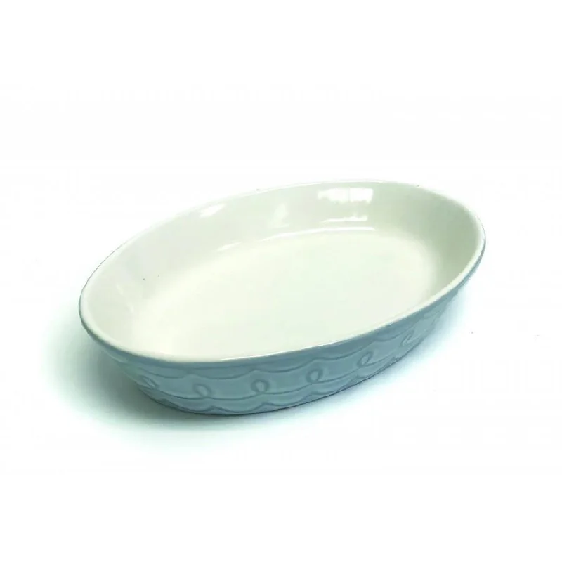 Pioneer Pet Ceramic Oval Bowl - Loop