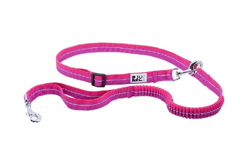 RC Pets Bungee Active Leash - Mulberry/Azalea