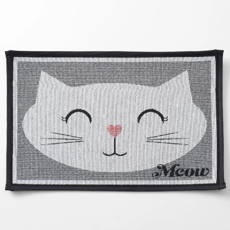 Sleepy Kitty Tapestry Mat