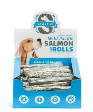 Snack21 Salmon Skin Roll - 1pc