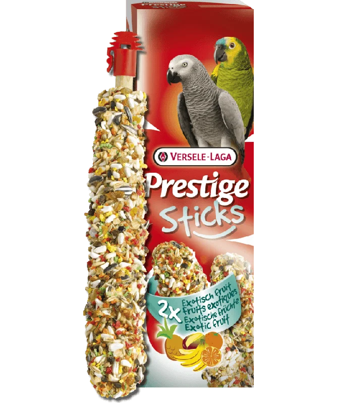 Versele-Laga Prestige Exotic Fruit Sticks 140g - Parrots