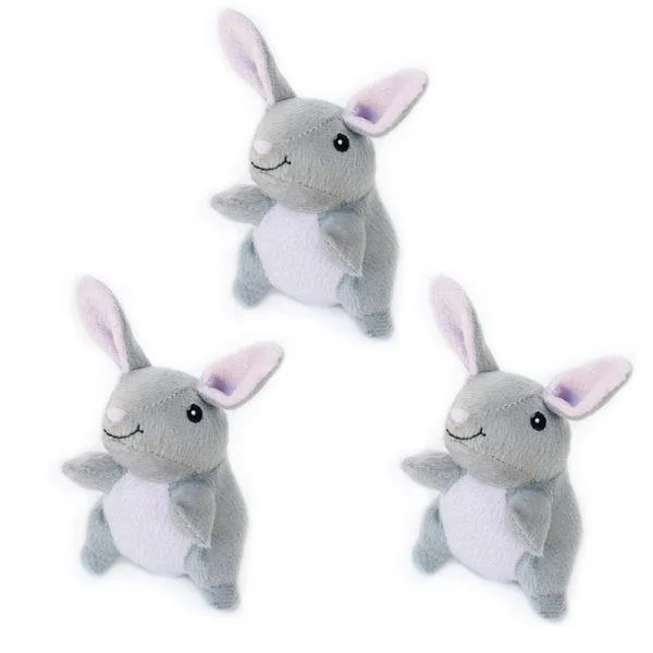 ZippyPaws Miniz - Bunnies 3-Pack