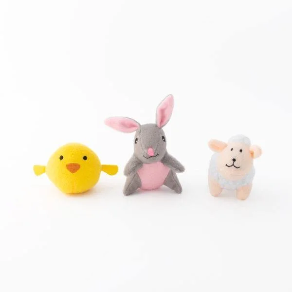 ZippyPaws Miniz - Easter Friends 3-Pack