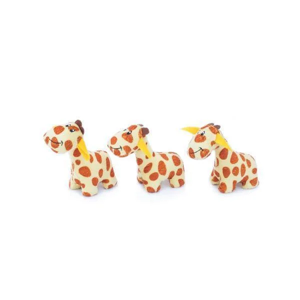 ZippyPaws Miniz - Giraffes 3-Pack