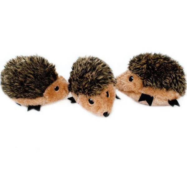 ZippyPaws Miniz - Hedgehogs 3-Pack