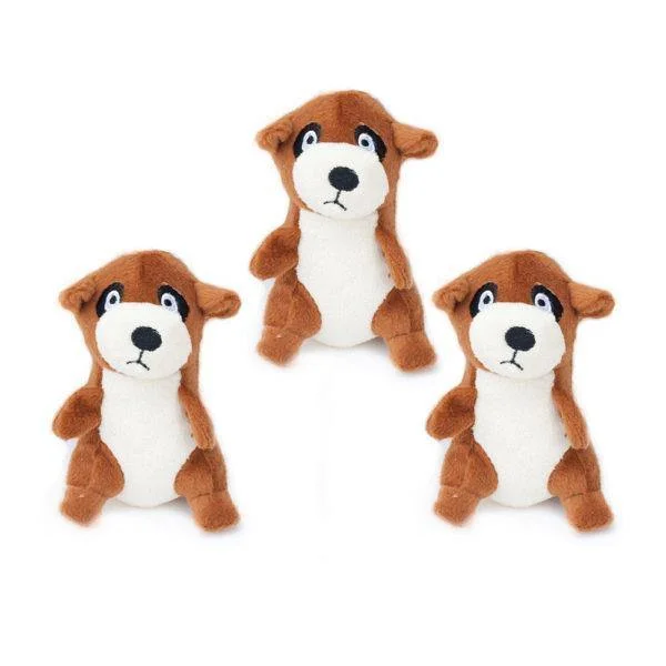 ZippyPaws Miniz - Meerkats 3-Pack