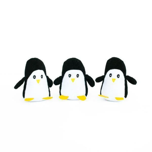 ZippyPaws Miniz - Penguins 3-Pack