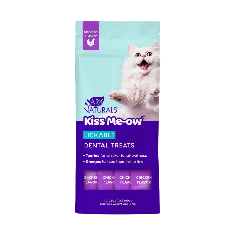 Ark Naturals Cat Kiss Me-Ow Chicken 2oz Lickable Dental Treats