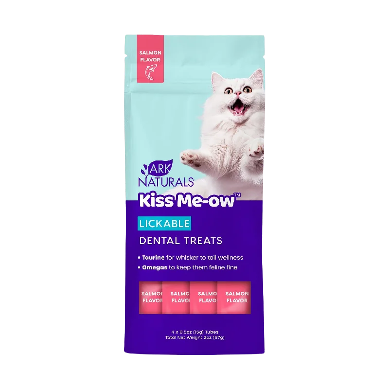 Ark Naturals Cat Kiss Me-Ow Salmon 2oz Lickable Dental Treats