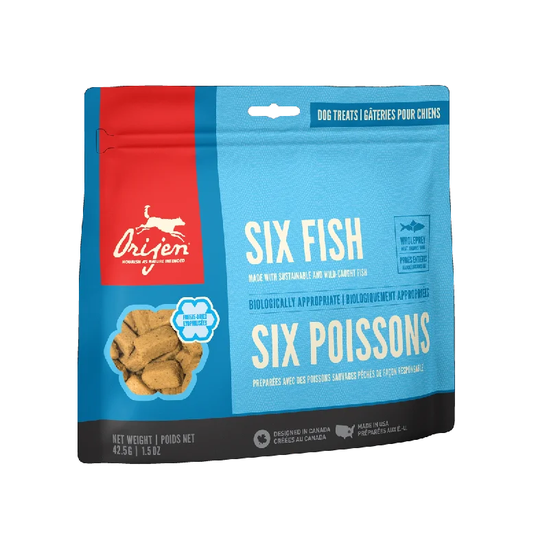 Six Fish Freeze-Dried Dog Treats