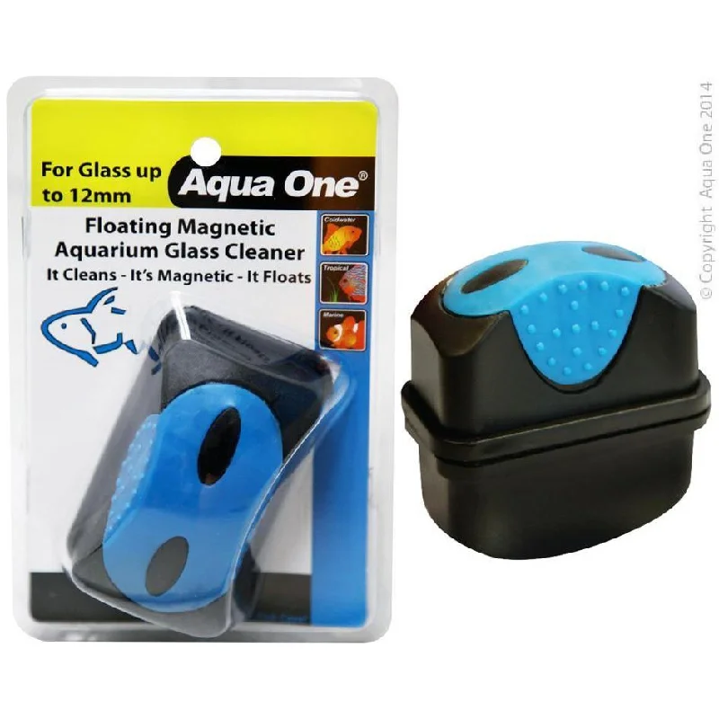 Aqua One Floating Magnetic Aquarium Glass Cleaner Large