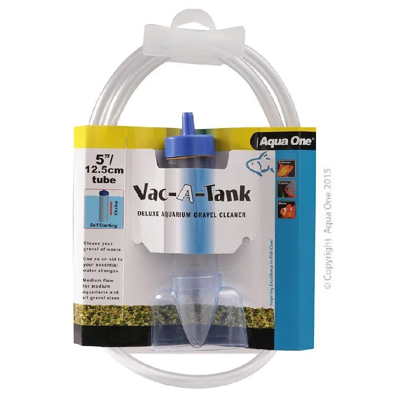 Aqua One Vac-A-Tank Deluxe Aquarium Gravel Cleaner 12.5cm