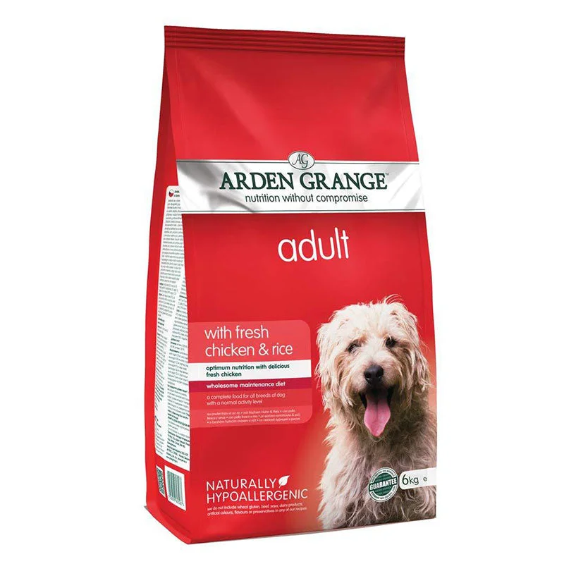 Arden Grange Fresh Chicken & Rice Adult Dry Dog Food for Small & Medium Breed