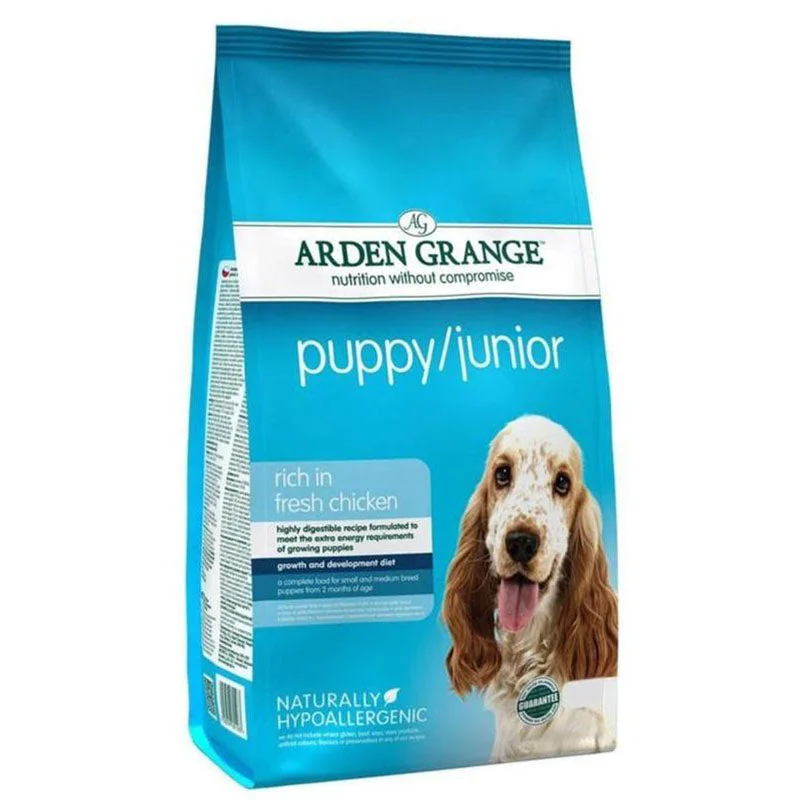 Arden Grange Fresh Chicken Dry Food for Puppy/Junior