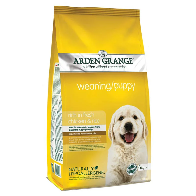 Arden Grange Fresh Chicken & Rice Food for Weaning/Puppy