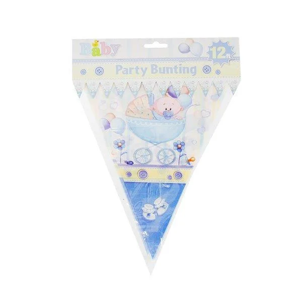 Baby Party Bunting Blue