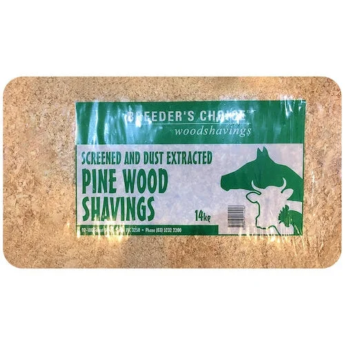 Breeders Choice Small Wood Shavings Pet Bedding 14kg