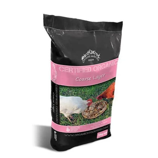 Country Heritage Organic Free Range Coarse Layer Grain Mix 20kg